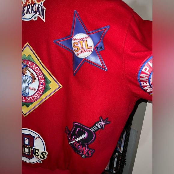 JH Negro LEAGUE Varsity PATCH Jacket - Picture 8 of 16